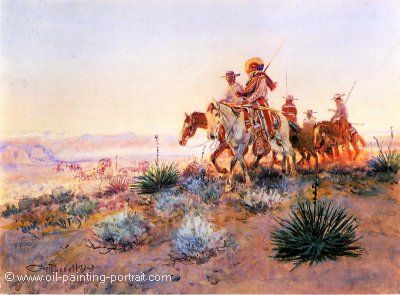 Mexican Bufallo Hunters