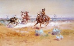 Charles Marion Russell - Peintures - Mexique