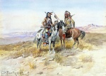 Charles Marion Russell - paintings - On the Prowl