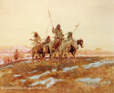 Piegan Hunting Party