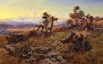 Charles Marion Russell  - paintings - The Stranglers