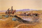 Charles Marion Russell  - paintings - Worked Over