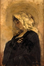 Joaquin Sorolla y Bastida - paintings - La Virgen Maria