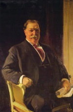 Joaquin Sorolla y Bastida  - Peintures - Portrait de M. Taft (président des États-Unis)