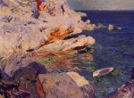 Joaquin Sorolla y Bastida  - paintings - Rocks at Javea