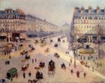 Camille  Pissarro - paintings - Avenue de l Opera