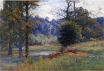 Theodore Clement Steele - paintings - Along the Creek (Zionsville)