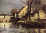 Theodore Clement Steele - paintings - Canal Schlessheim