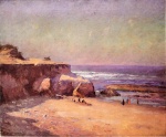Theodore Clement Steele - Peintures - Sur la côte de l'Oregon