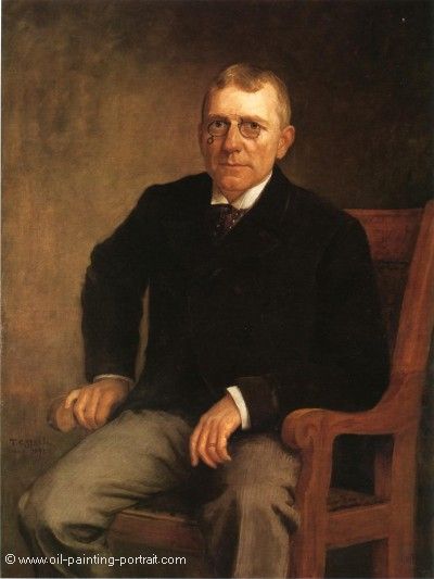 Portrait of James Whitcomb Riley