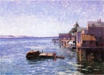 Theodore Clement Steele - Peintures - Dans la baie de Puget Sound