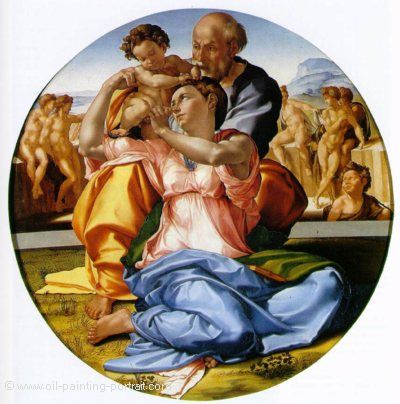Heilige Familie  Tondo