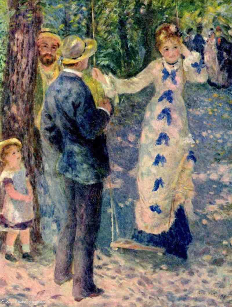 Auf der Schaukel