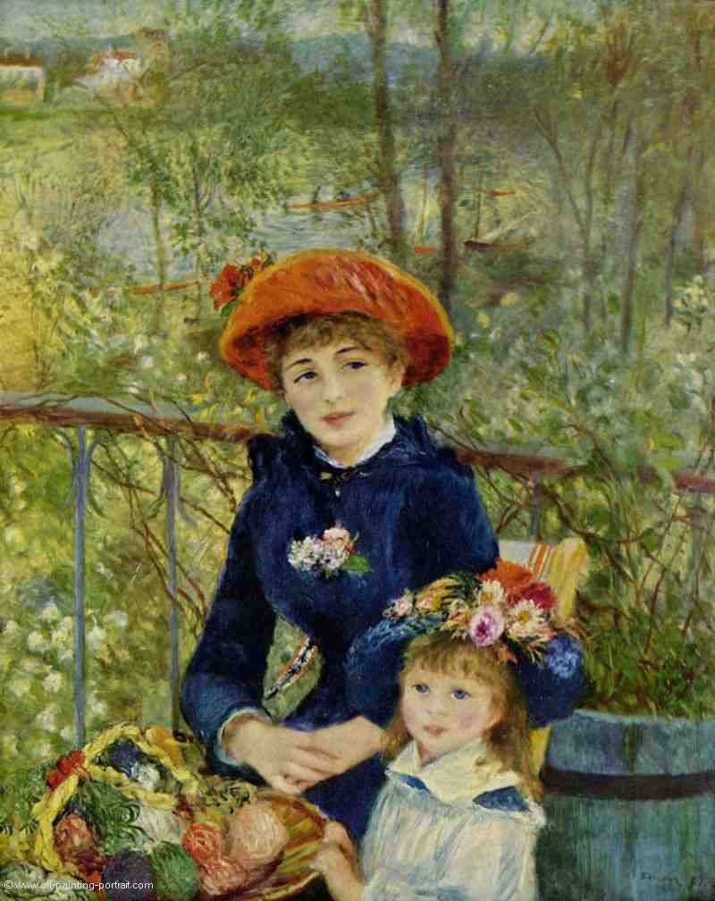 Auf der Terasse