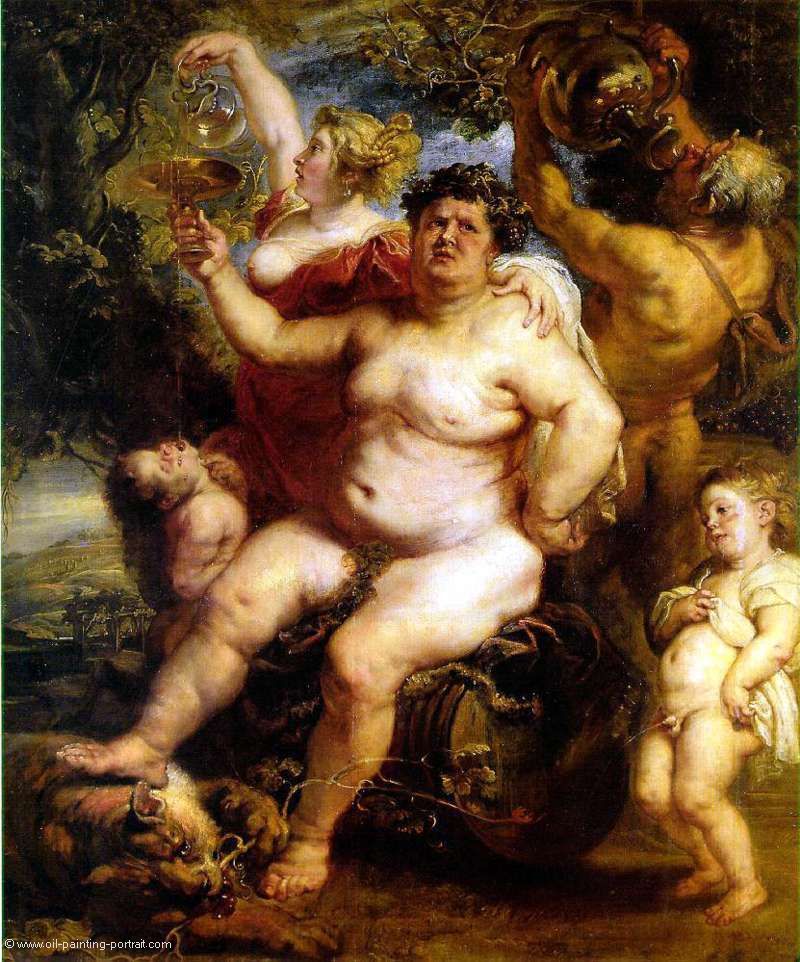 Bacchus der roemische Gott des Weines