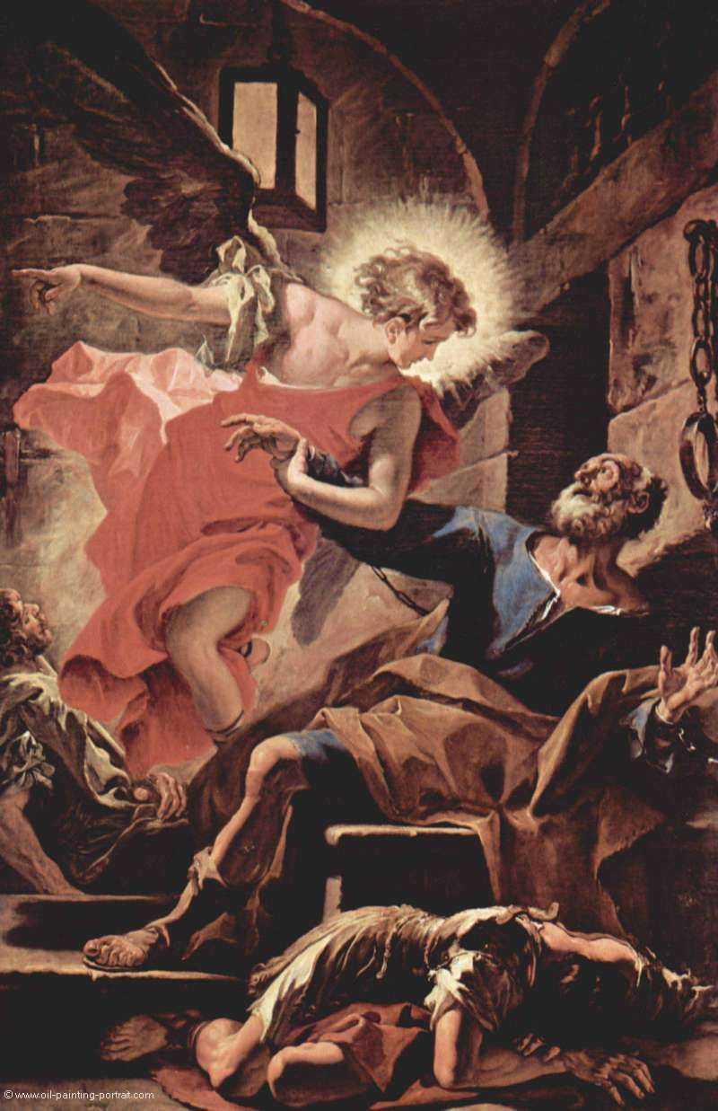 Befreiung des Heiligen Petrus durch einen Engel