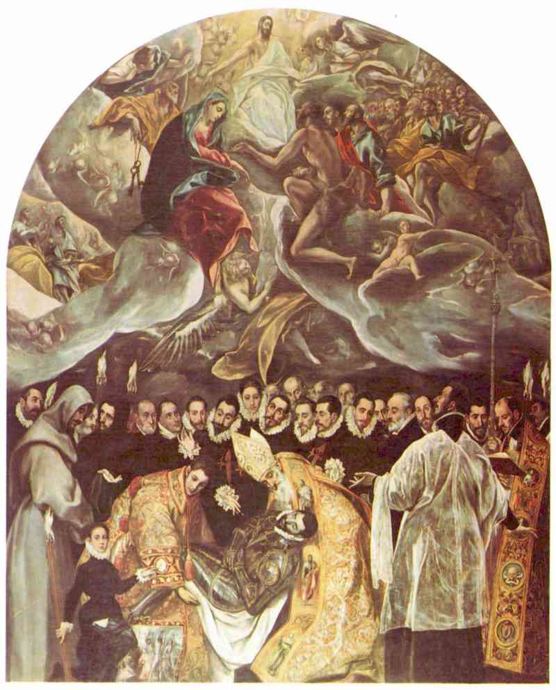 Begraebnis des Grafen von Orgaz