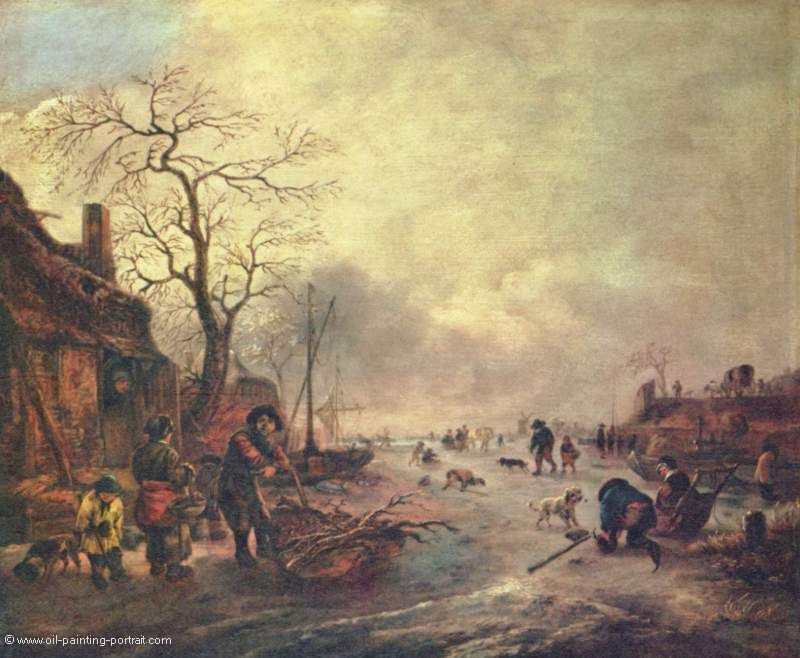 Belustigung auf dem Eise