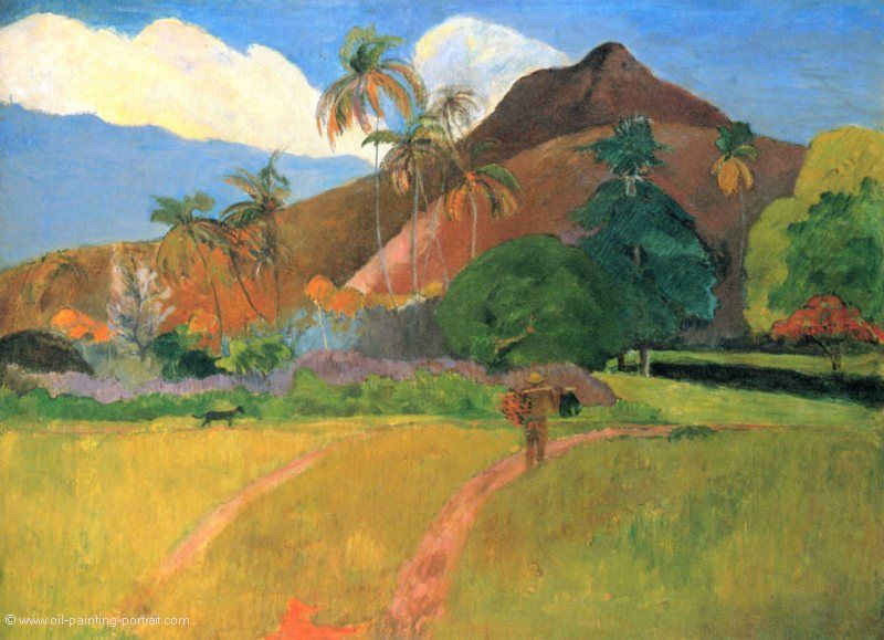 Berge auf Tahiti