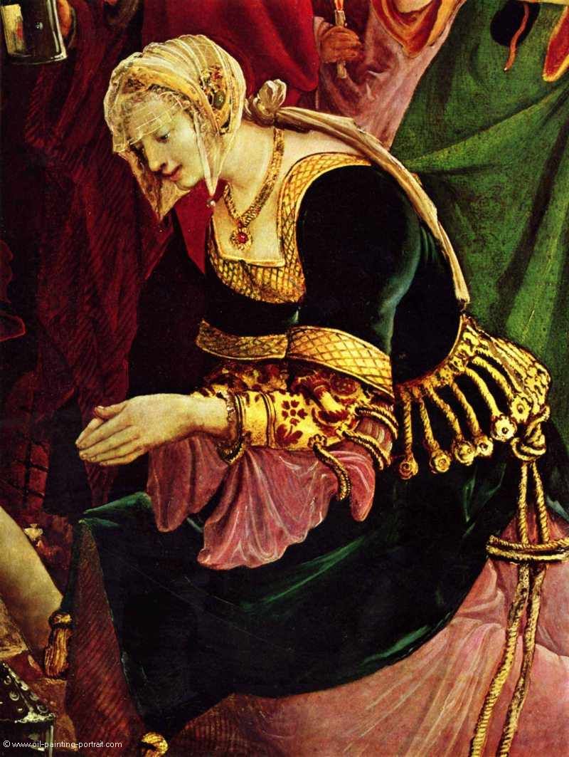 Bergung der Leiche des Heiligen Sebastian, Detail