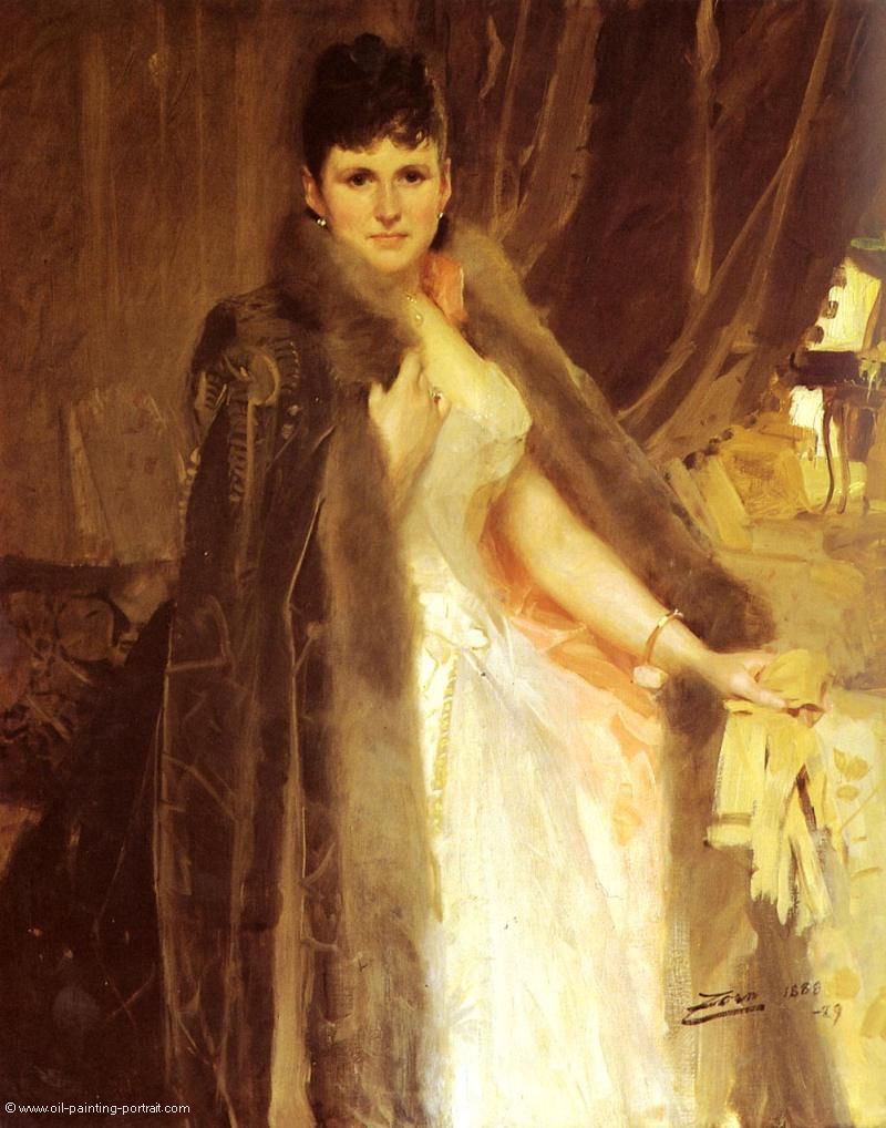 Bildnis der Mrs. Symons