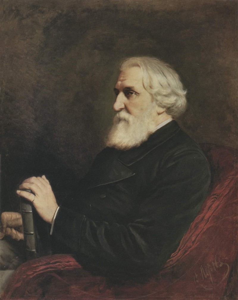 Bildnis des Schriftstellers Iwan Nikolai Resanow