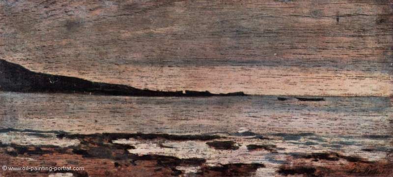 Bleifarbenes Meer