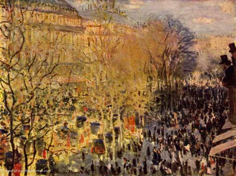 Boulevard des Capucines in Paris