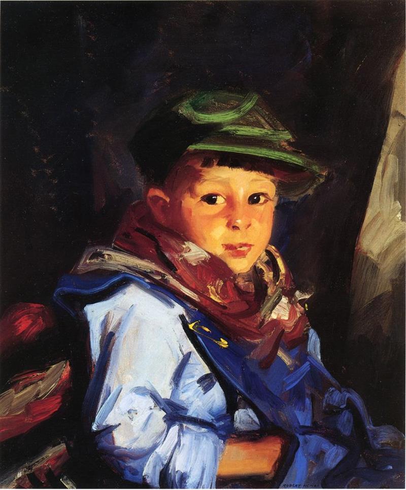 Boy with a Green Cap