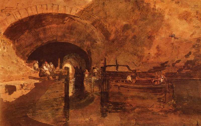 Canal Tunnel Near Leeds