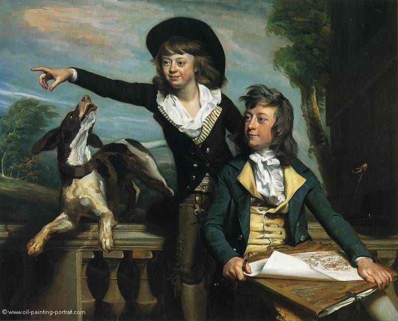 Charles Callis Western and his Brother Shirley Western