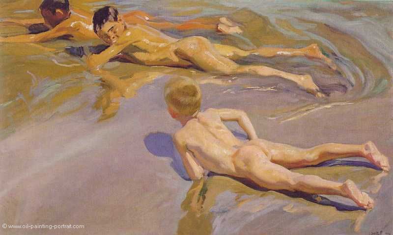 Children on the Beach