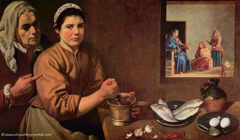 Christus im Hause vom Martha und Maria