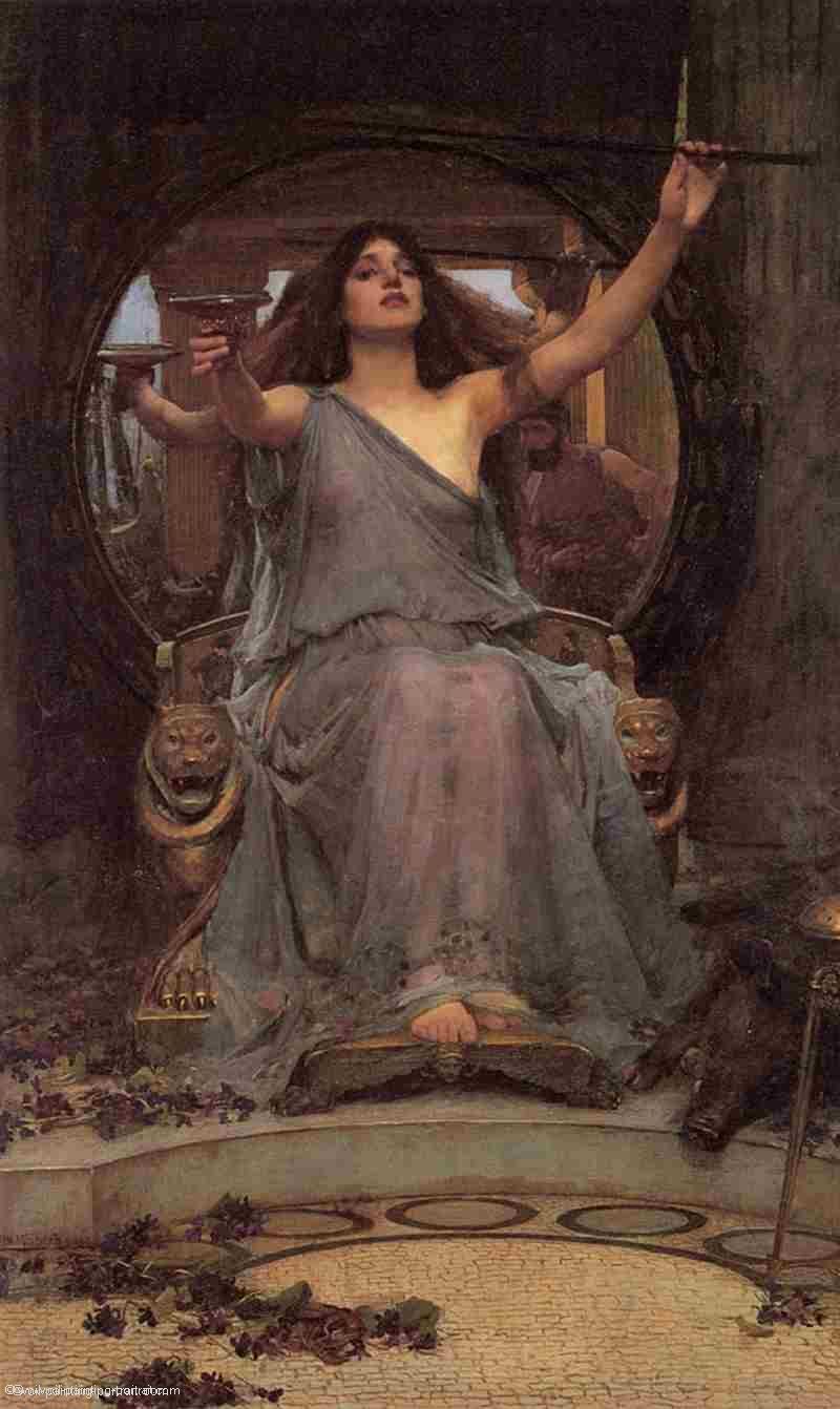Circe bietet Ullysses den Kelch