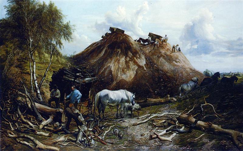 Clearing The Wood For The Iron Way