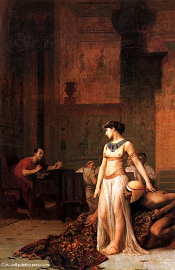 Cleopatra vor Caesar
