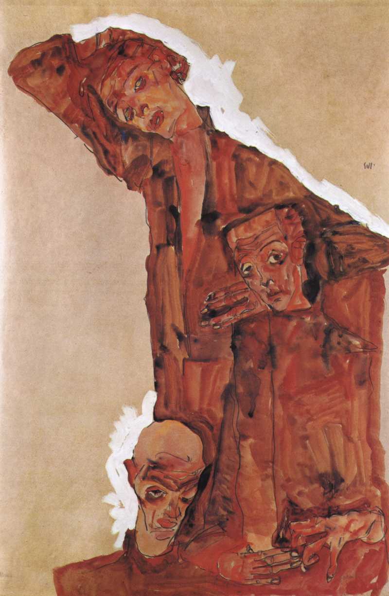 Composition with three Male Figures