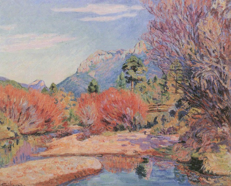 Crozant, Die Ufer der Sedelle