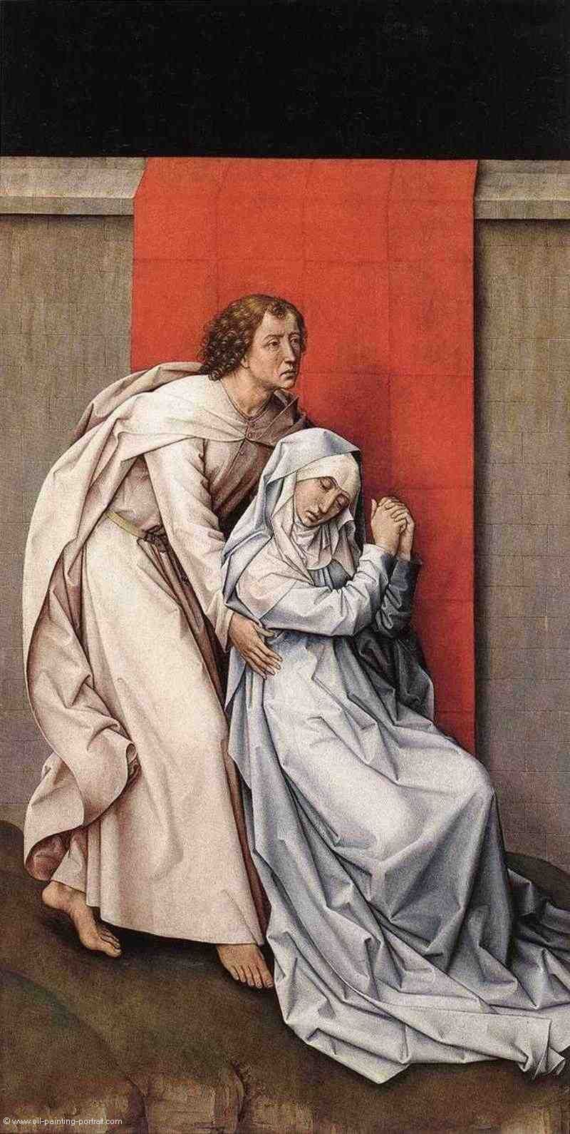 Crucifixion Diptych (Left Panel)
