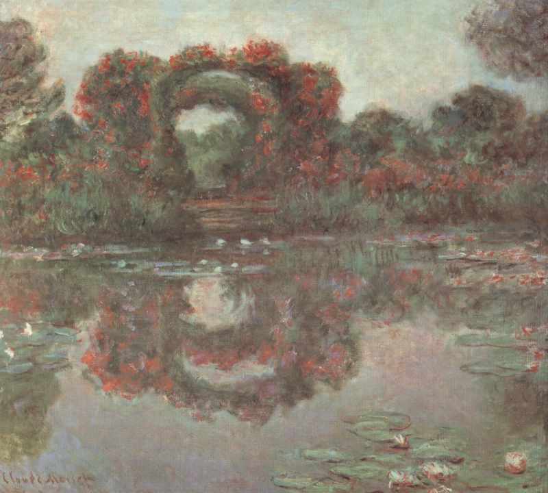 Das Rosentor in Giverny