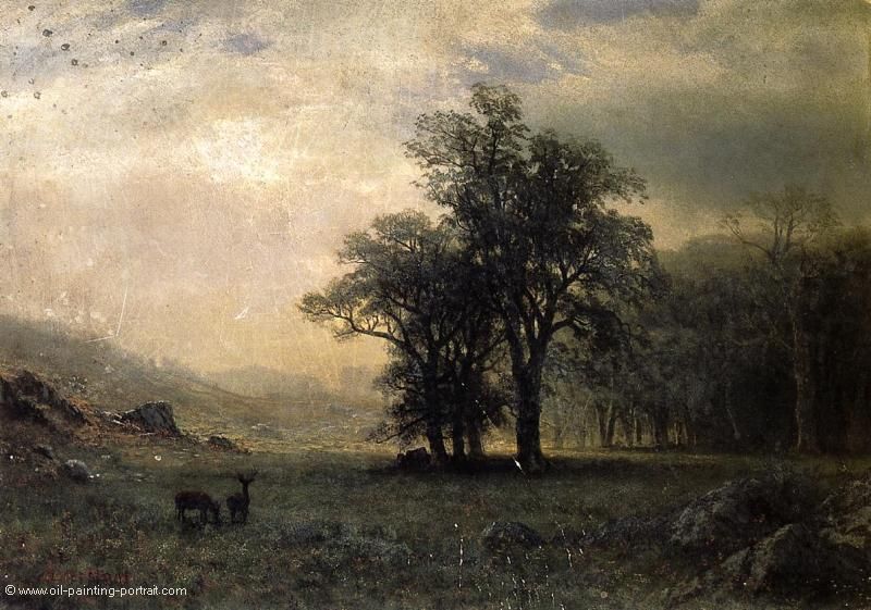 Deer in a Landscape