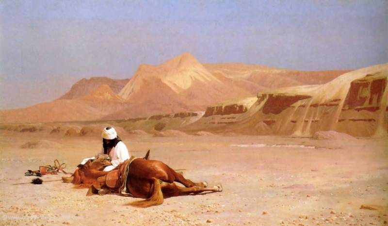 Der Araber und sein Pferd