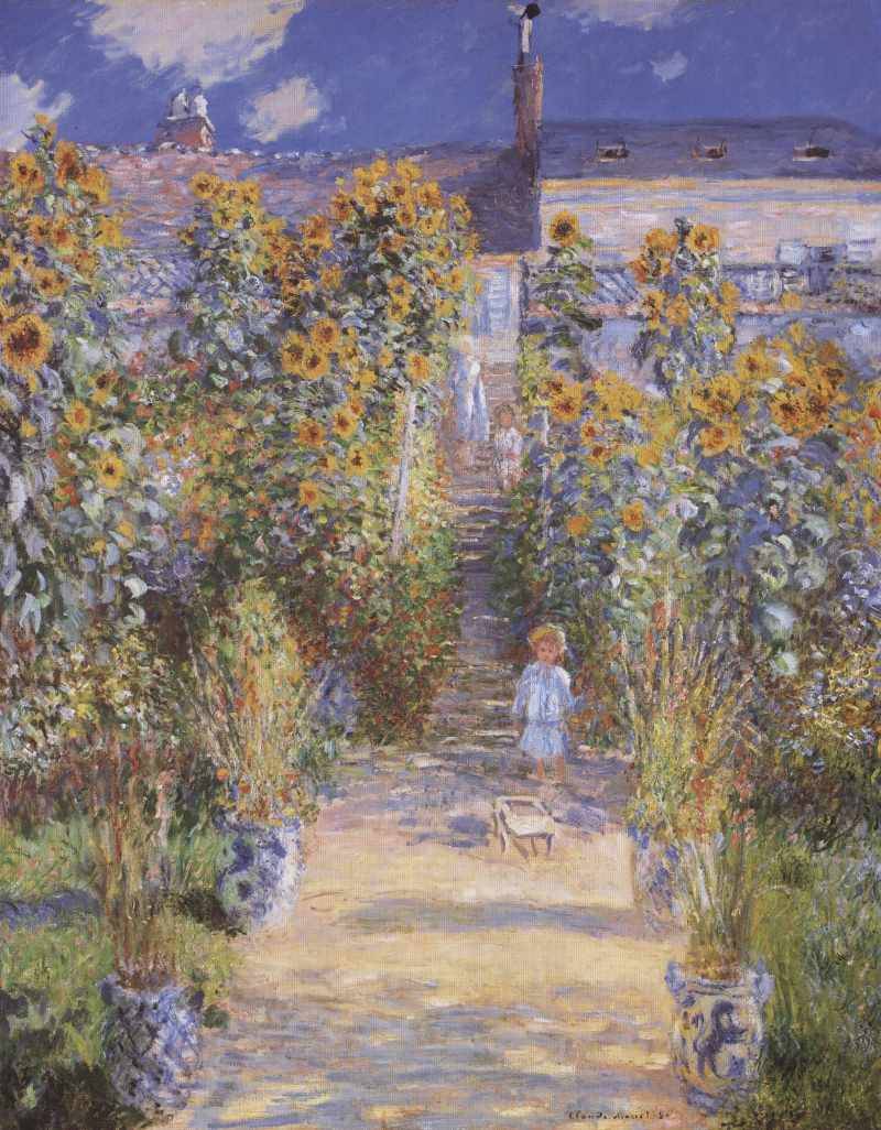 Der Garten Monets in Vetheuil