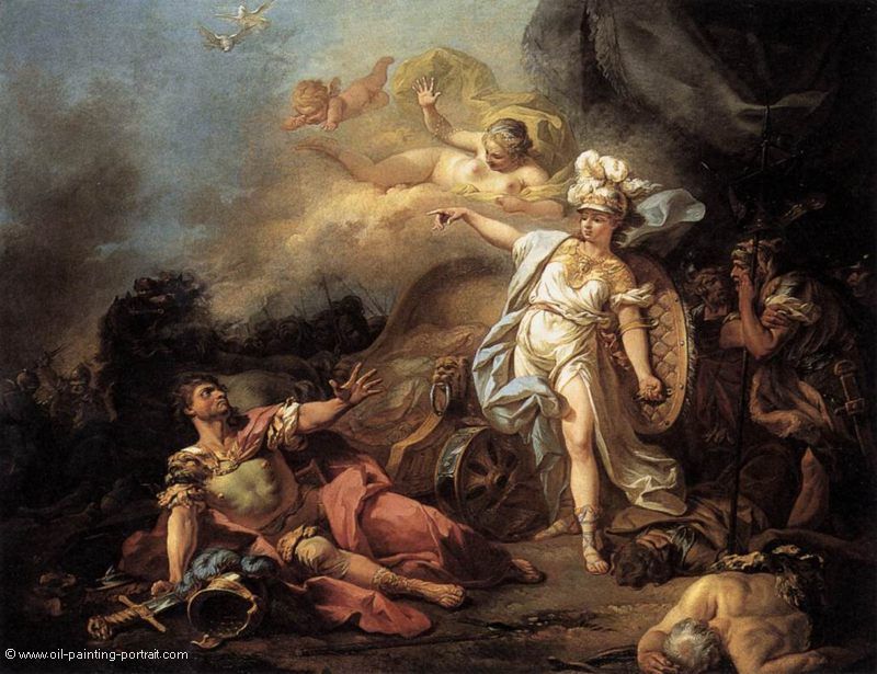Der Kampf von Mars und Minerva