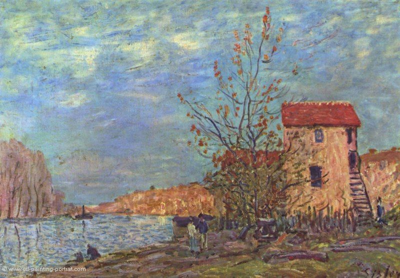 Der Loing bei Moret
