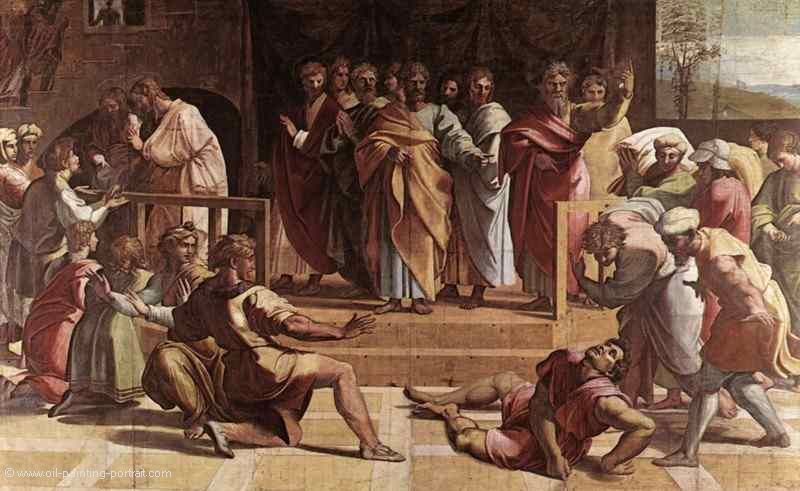 Der Tod des Ananias