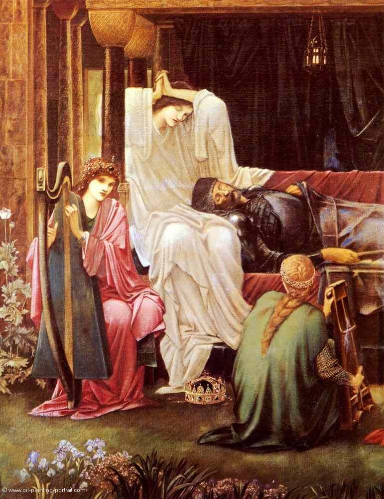 Der letzte Schlaf des Koenig Arthur in Avalon