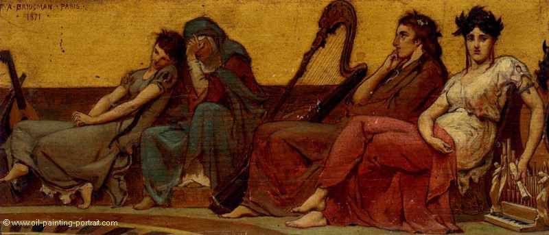 Design for the Decoration of an Aeolian Harp