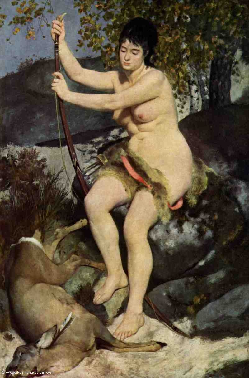 Diana als Jaegerin