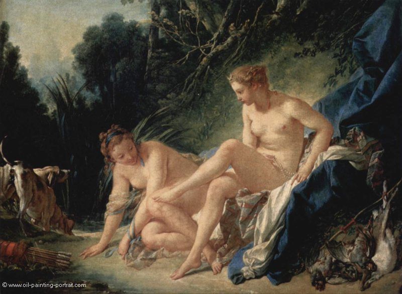 Diana im Bade